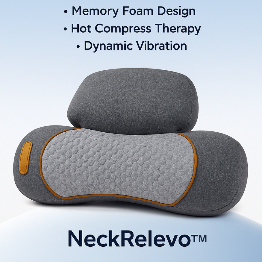 NeckRelevo™ Deep-Relief Pillow