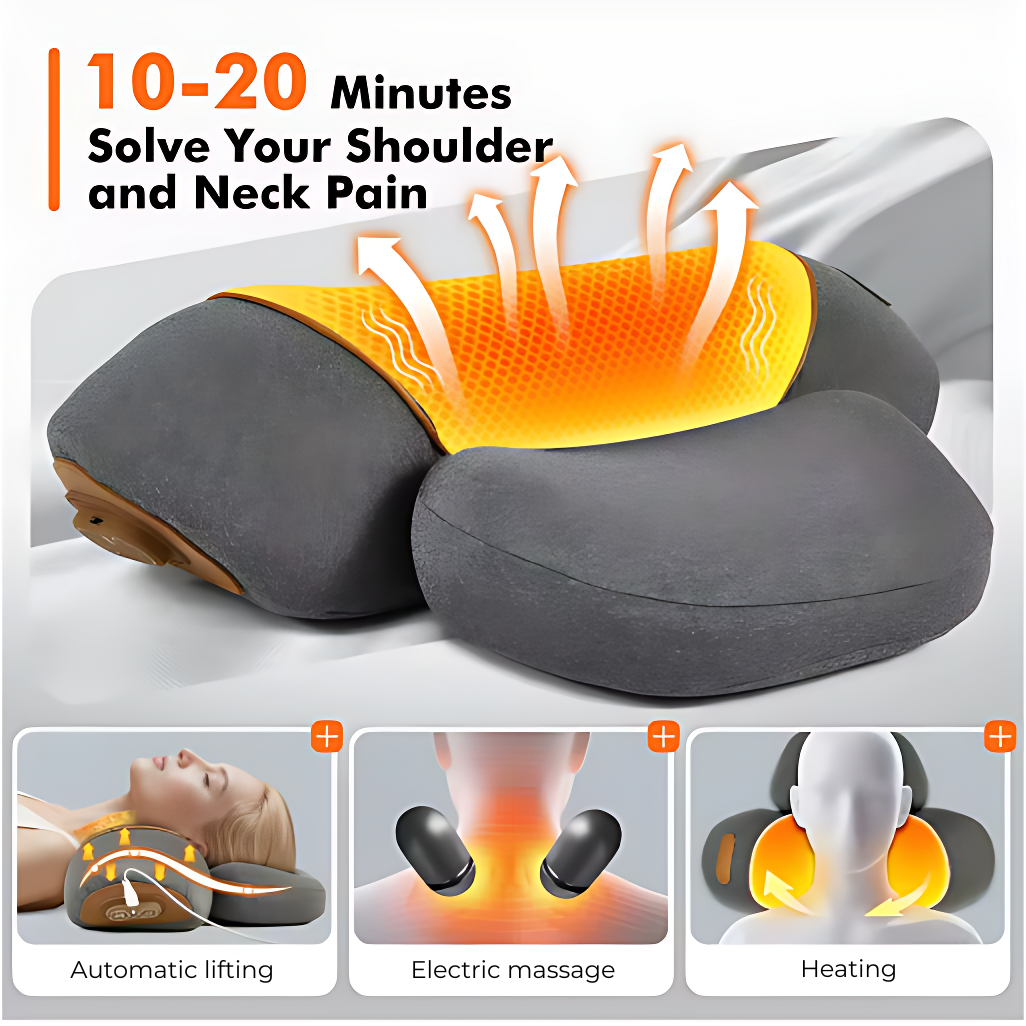 NeckRelevo™ Deep-Relief Pillow