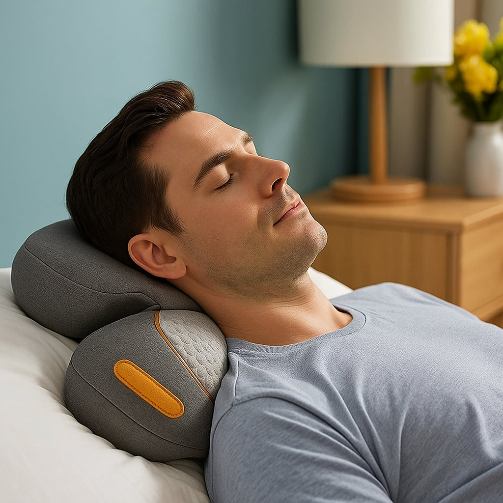 NeckRelevo™ Deep-Relief Pillow