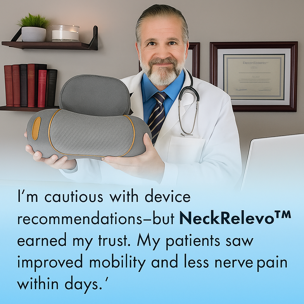 NeckRelevo™ Deep-Relief Pillow