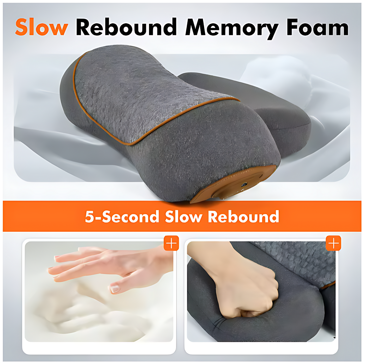 NeckRelevo™ Deep-Relief Pillow