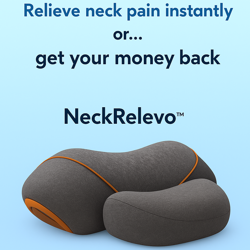 NeckRelevo™ Deep-Relief Pillow