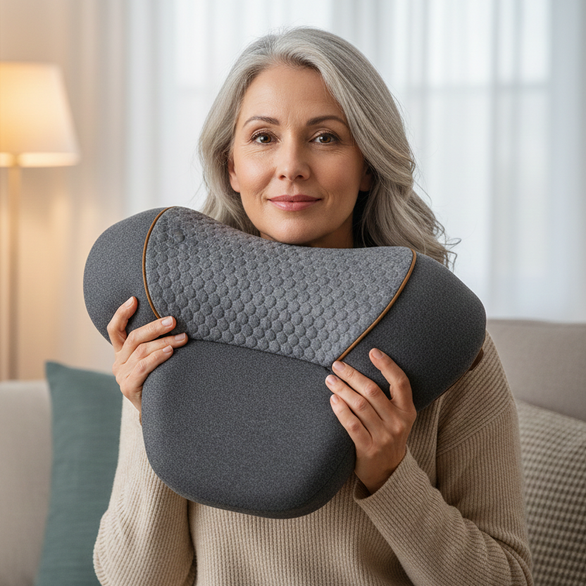 NeckRelevo™ Deep-Relief Pillow